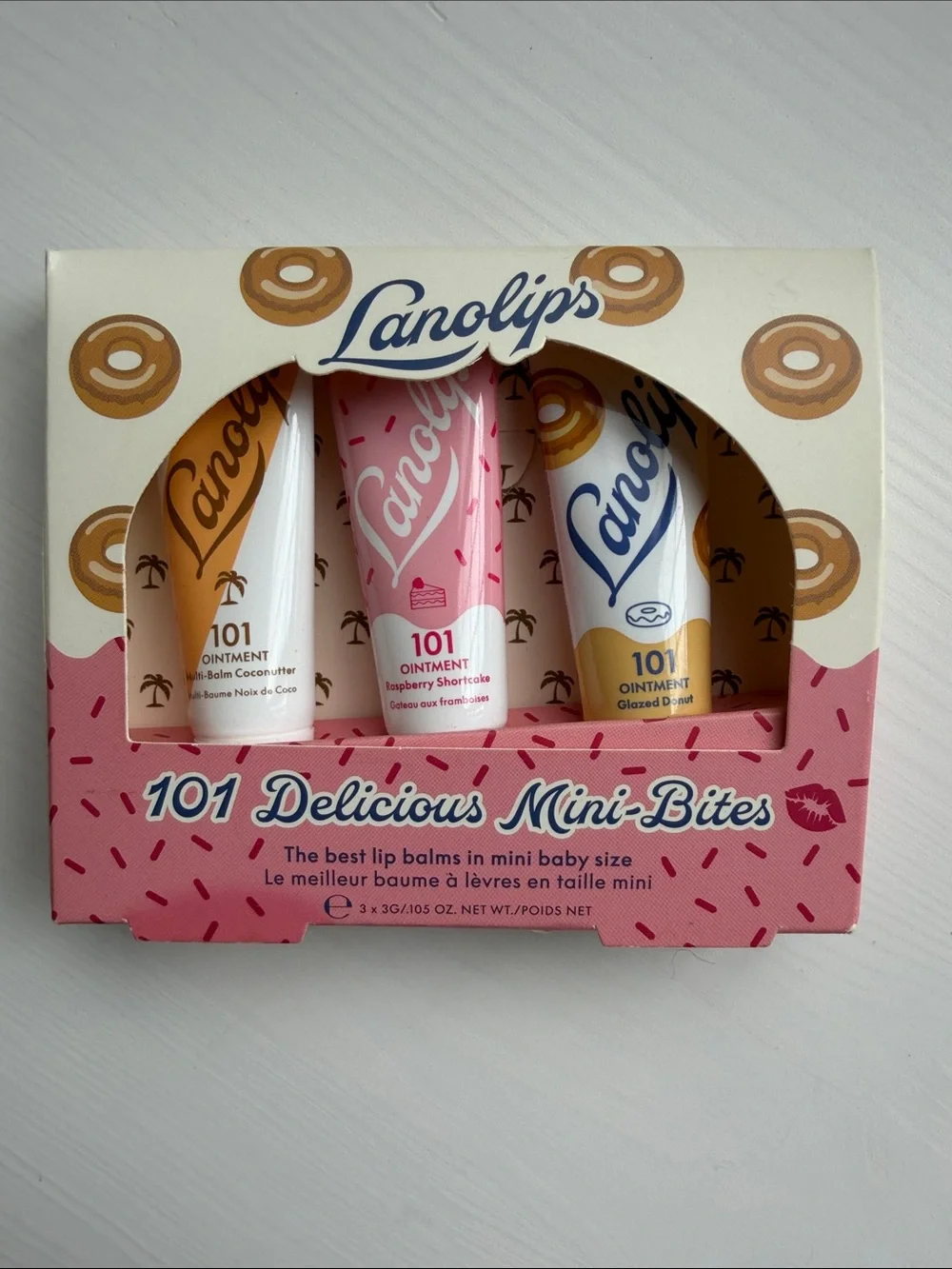 Lanolips 101 Delicious Mini-Bites Lip Ointment Trio